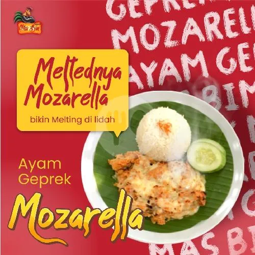 Nasi Ayam Geprek Mozarella
